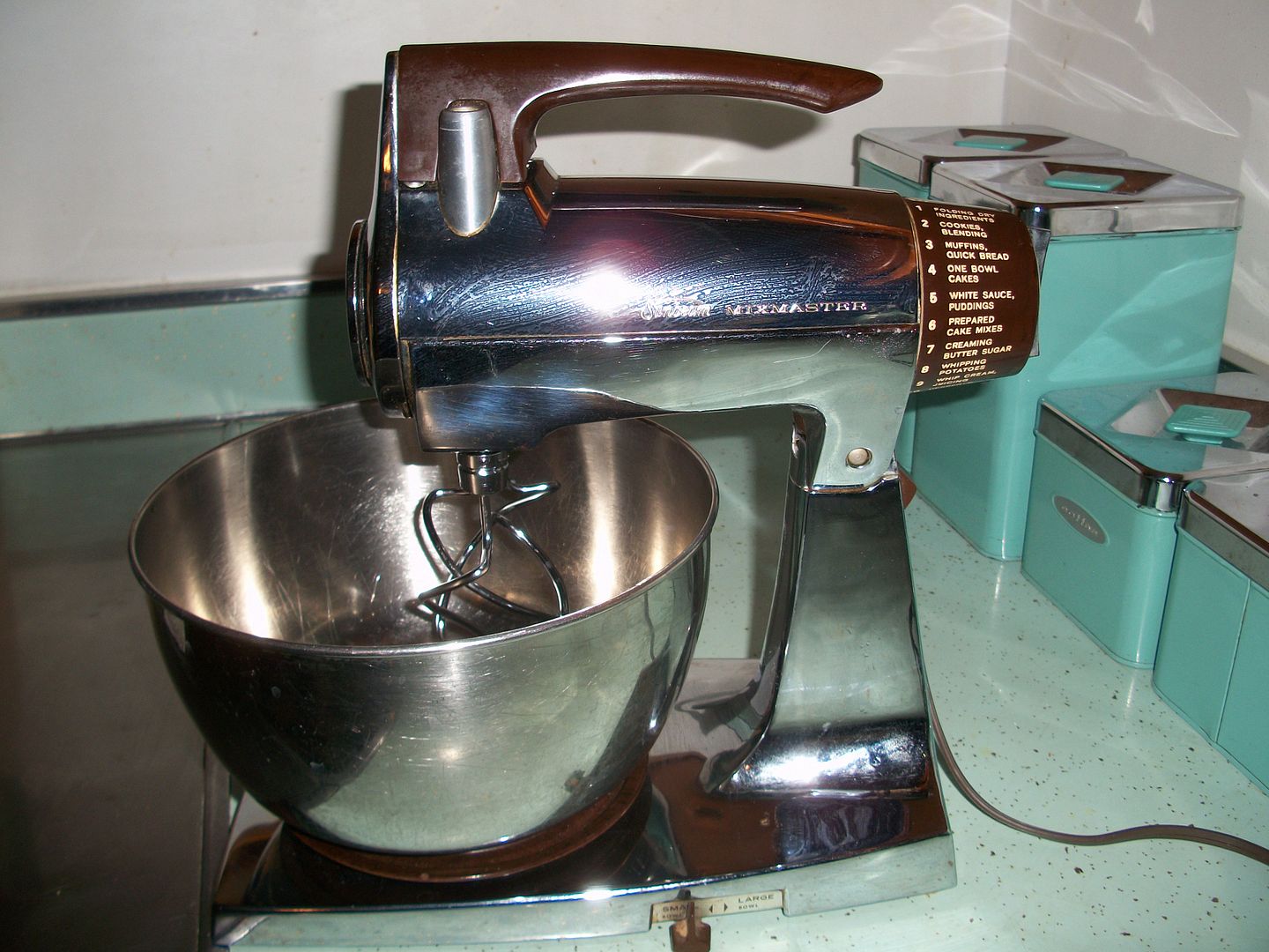 Uncle Atom Chrome Sunbeam Mixmaster A Pretty Good Estate Sale Pickup